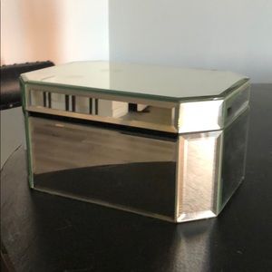 Mirrored Medium Size Jewelry Box